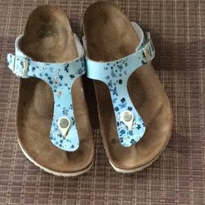 EUC Birkenstock Papillo Gizeh floral EU38